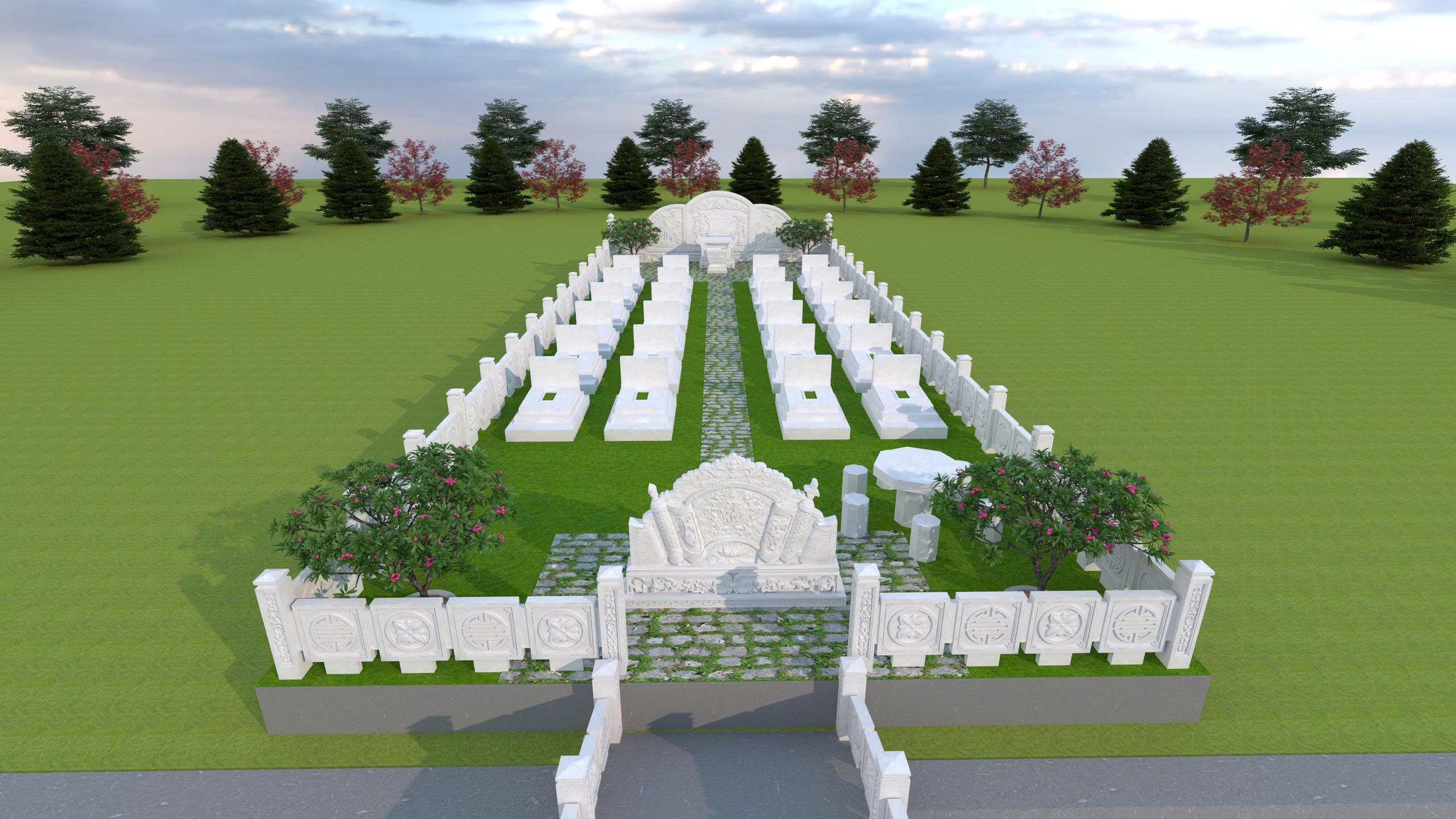 Quy Trình Xây Dựng Lăng Mộ Đá Chuẩn Kỹ Thuật & Phong Thủy